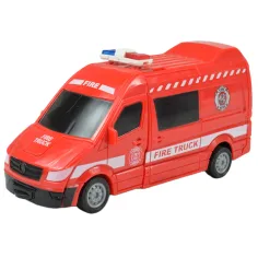 Ambulans: Karetka zmieniająca się w robota, dwa rodzaje, 13 cm zdjęcie 6