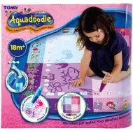 AquaDoodle Różowy dywanik do malowania - Tomy