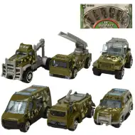 Army Die-Cast: Wojskowy zestaw 6 małych samochodzików