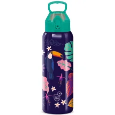 Ars Una: 3D tukanowy, dwuwarstwowy metalowy bidon 700 ml