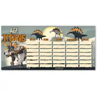 Ars Una: Age of the Titans jednostroniczny, dwustronny plan lekcji