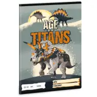 Ars Una: Age of the Titans zeszyt w linie z motywem dinozaurów A/5 20-32