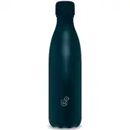 Ars Una: Butelka metalowa z podwójnymi ściankami, ciemnozielona, 500 ml