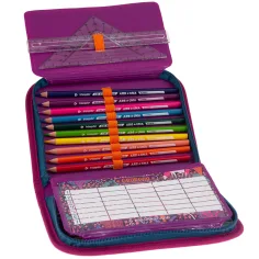 Ars Una: Charme rozkładany piórnik wypełniony 13x19x4 cm zdjęcie 2