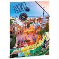 Ars Una: Cities of the World Barcelona teczka z gumką A4