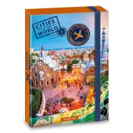 Ars Una: Cities of the World Barcelona widok miasta pudełko na zeszyty A/5