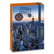 Ars Una: Cities of the World Nowy Jork widok miasta teczka A/4
