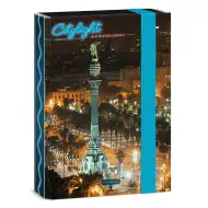 Ars Una: City Light Barcelona pudełko na zeszyty A5