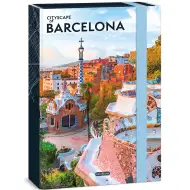 Ars Una: Cityscape-Barcelona teczka na zeszyty A4