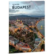 Ars Una: Cityscape of Budapest teczka A/4 z gumką