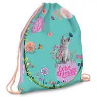 Ars Una: Cute Animals - Worek na buty, kotek, 32x42cm