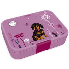 Ars Una: Cute Animals Puppy pudełko śniadaniowe z przegródkami 15,3×21,6×5,2 cm