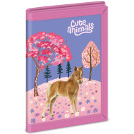 Ars Una: Cute Animals portfel z koniem 9x12,5x2cm