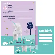 Ars Una: Cute Animals zaproszenia na przyjęcie z jednorożcem w kopercie, 10 sztuk