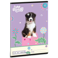 Ars Una: Cute animals - Aussie A5, zeszyt w linię dla 3. klasy, 12-32