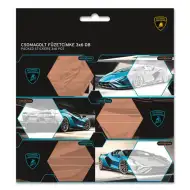 Ars Una: Etykiety zeszytowe z motywem samochodu Lamborghini 3x6 sztuk