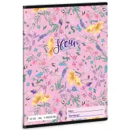 Ars Una: Fleur kwiatowy zeszyt liniowy dla 3 klasy A/5