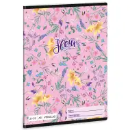 Ars Una: Fleur kwiatowy zeszyt w linie A/5
