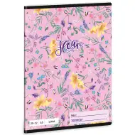 Ars Una: Fleur zeszyt w kwiaty gładki A/5
