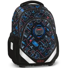 Ars Una: Gamers HUD anatomiczny plecak szkolny 33×42×21 cm