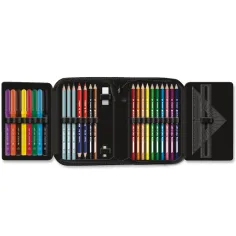 Ars Una: Gamers HUD rozkładany wypełniony piórnik 13x19x4 cm zdjęcie 2