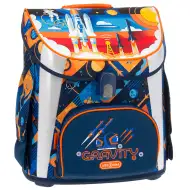 Ars Una: Gravity plecak szkolny ergonomiczny z astronautą, kompaktowy, z magnetycznym zapięciem, 33x41x24 cm