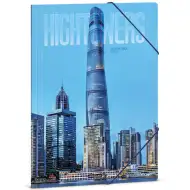 Ars Una: Hightower-Shanghai Tower teczka A/4 z gumką