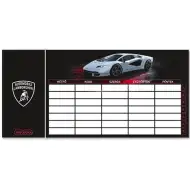 Ars Una: Jednostronny, dwustronny plan lekcji Lamborghini w kolorze czarnym