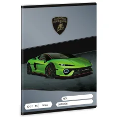 Ars Una: Lamborghini Temerario gładki zeszyt A5 20-32