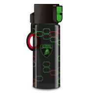 Ars Una: Lamborghini bidon bez BPA, czarno-zielony, 475 ml