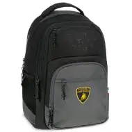 Ars Una: Lamborghini szary plecak szkolny AU-5, plecak 33x49x23 cm