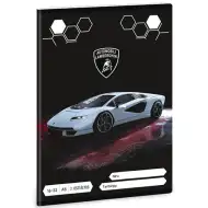 Ars Una: Lamborghini szary zeszyt w linie dla 2 klasy A/5 16-32