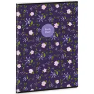 Ars Una: Lovely Bloom Wild Rose A/4 zeszyt w kratkę z dodatkowymi zszywkami