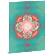 Ars Una: Mandala Turquoise Hope teczka z gumką A/4