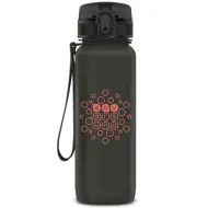 Ars Una: Matowa ciemnoszara butelka bez BPA 800 ml