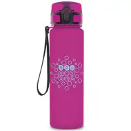 Ars Una: Matowa magenta butelka na napoje bez BPA 600ml