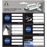 Ars Una: NASA zestaw etykiet na zeszyty 3x6 sztuk