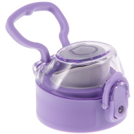 Ars Una: Nakrętka do bidonu Snow Flower — w kolorze liliowym, do metalowego bidonu o pojemności 700 ml