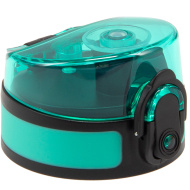 Ars Una: Nakrętka do bidonu z blokadą bezpieczeństwa w kolorze turkusowym, do bidonu 600 ml