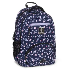 Ars Una: Navy Bloom ergonomiczny plecak szkolny 27 l