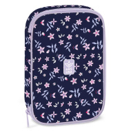 Ars Una: Navy Bloom wielopoziomowy piórnik 15,5 x 22,5 x 4,5 cm