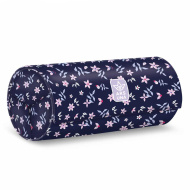Ars Una: Navy bloom zwijany piórnik 20 x 9 x 9 cm
