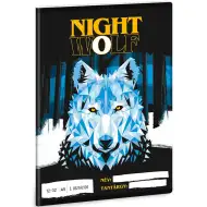 Ars Una: Nightwolf - Wilk Nocy zeszyt w linie dla klasy 3, 32 kartki, format A5