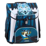 Ars Una: Nightwolf kompaktowy plecak szkolny z magnetycznym zapięciem 33x41x24cm