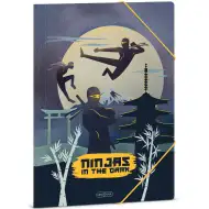 Ars Una: Ninjas in the dark teczka gumowa A/4