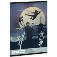 Ars Una: Ninjas in the dark zeszyt w kratkę A/5 27-32