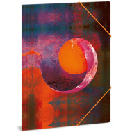 Ars Una: Orange Moon teczka z gumką A4