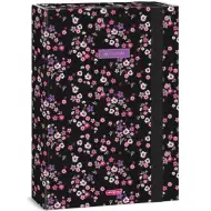 Ars Una: Pearl Blossom Black teczka na zeszyty A4