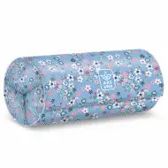 Ars Una: Pearl Blossom Blue kwiecisty zwijany piórnik 20x9x9 cm