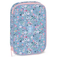 Ars Una: Pearl Blossom kwiecisty, wielopoziomowy piórnik 15,5x22,5x4,5 cm